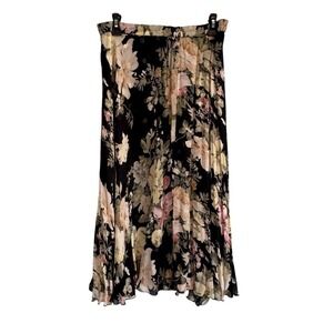 Sara Arizona Vintage Reversible Chiffon Maxi Skirt - Size Medium